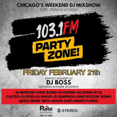 FEB 2025 Guest Mix on 103.1FM The Party Zone