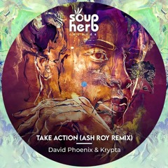 Premiere: David Phoenix Krypta - Take Action (Ash Roy Remix) [Soupherb Records]