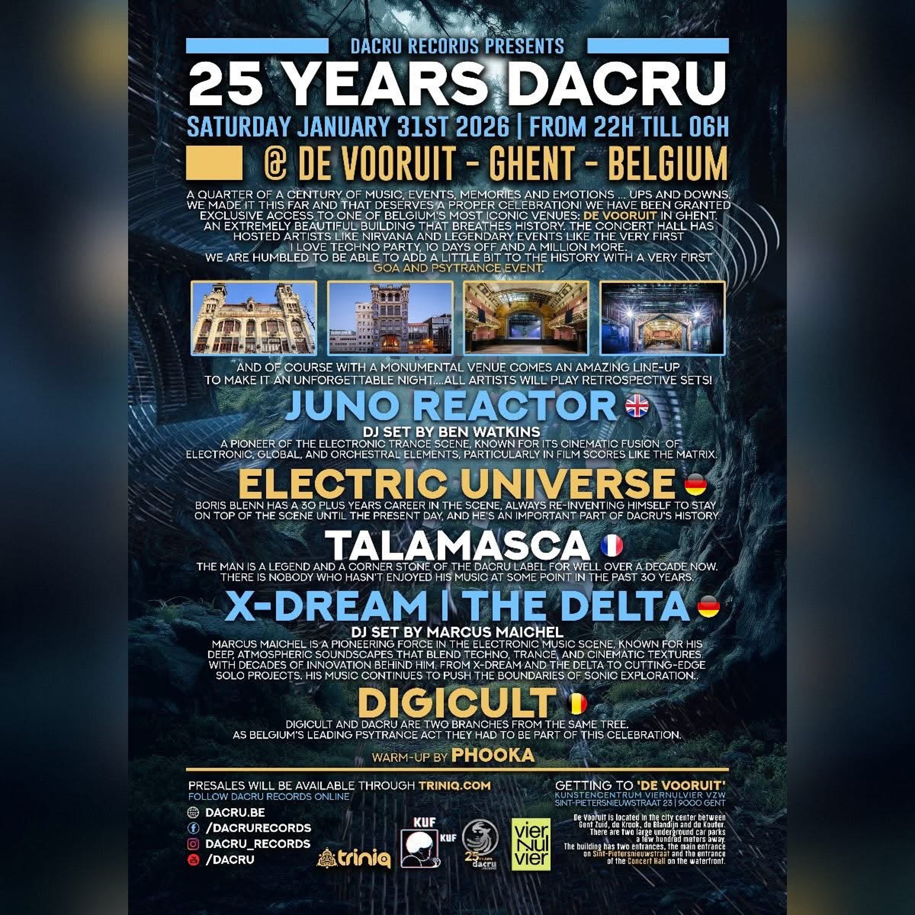 Phooka @ 25 years Dacru records (31/01/26 Vooruit Ghent) episode artwork