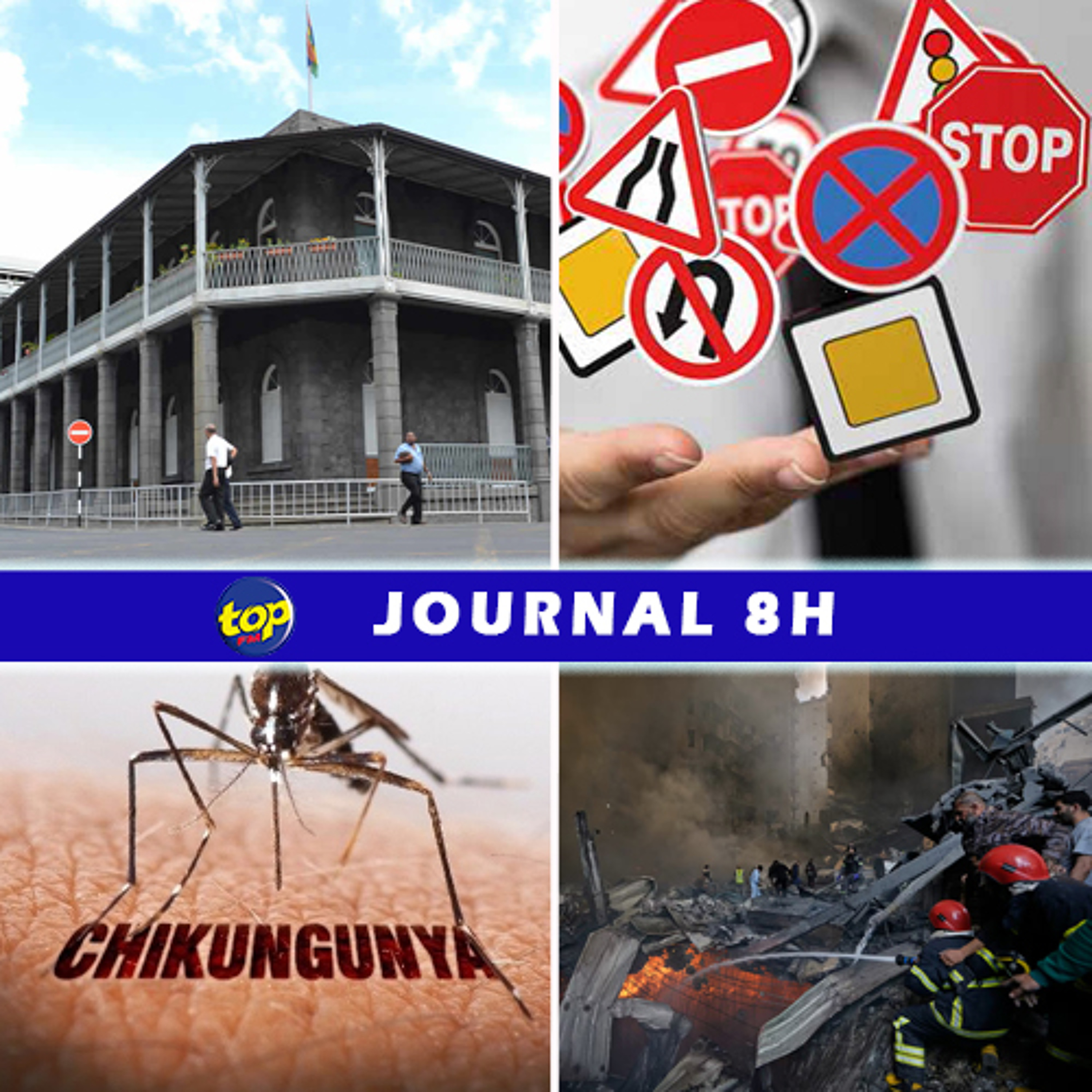 Le journal de 8H de ce jeudi 09 avril 2026