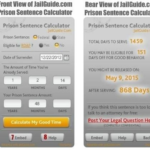 Stream County Jail Sentence Calculator from Ashley Listen online for