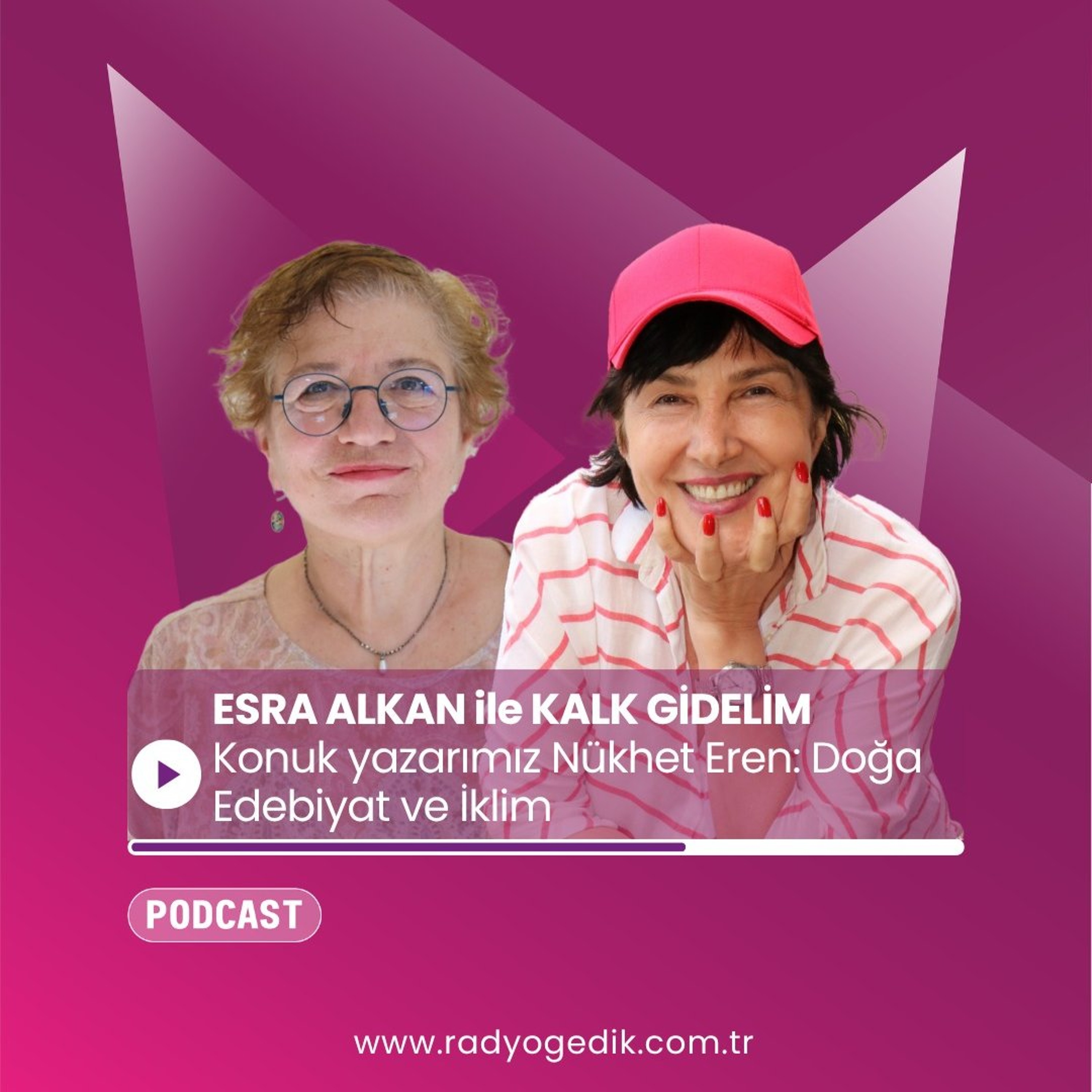 ESRA ALKAN İLE KALK GİDELİM - Nükhet Eren: Doğa Edebiyat ve İklim episode artwork