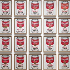 Andy Warhol’s Campbell’s Soup Cans, 1962