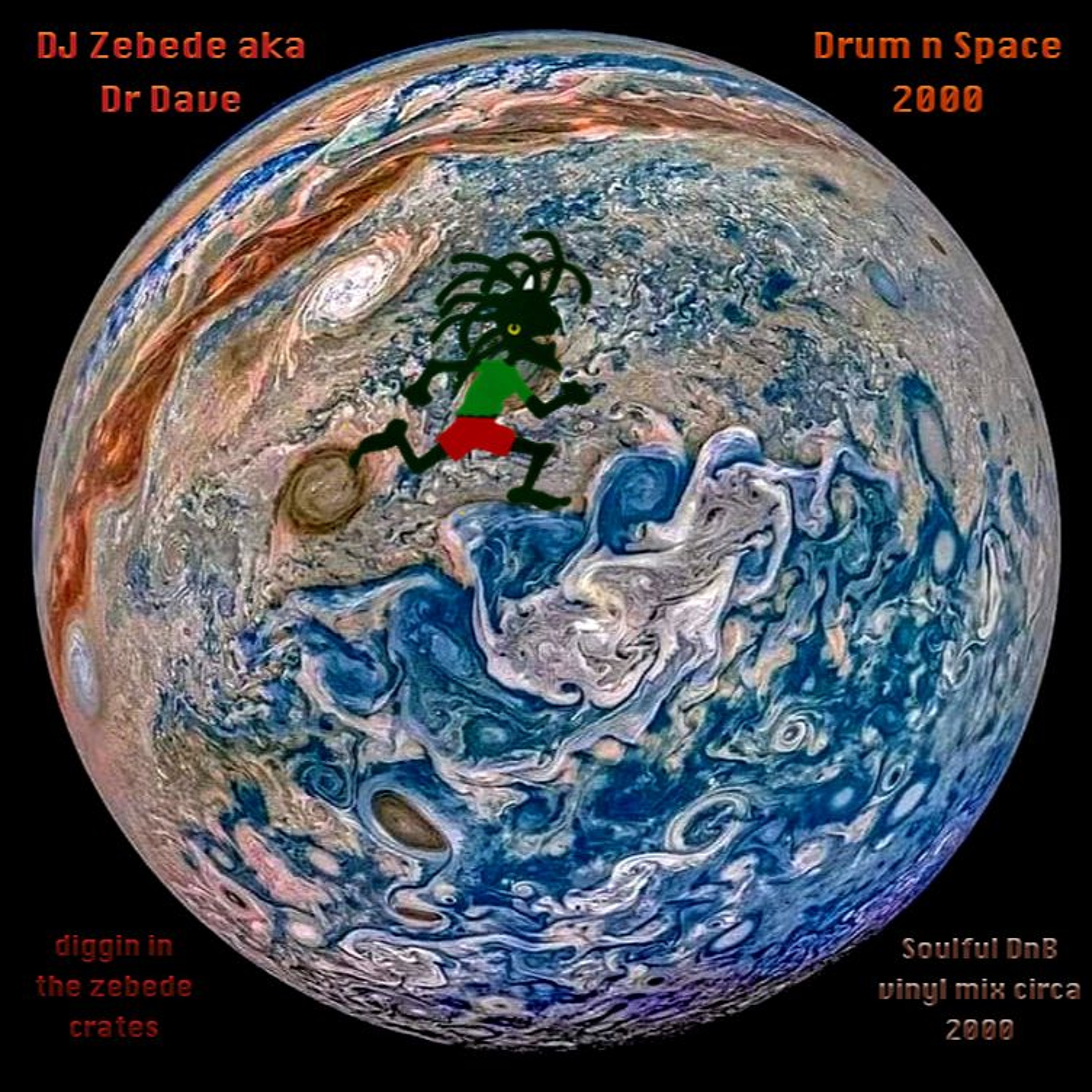 DJ Zebede aka Dr Dave - Drum n Space 2000 - Digging the crates -Soulful Drum n Bass mix circa 2000 episode artwork