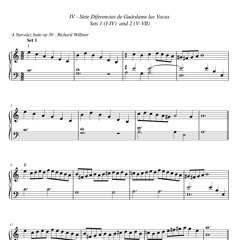 Luís de Narváez-Siete Diferencias de Guárdame las Vacas Set I (i-IV) (A Narváez Suite) op 30/5