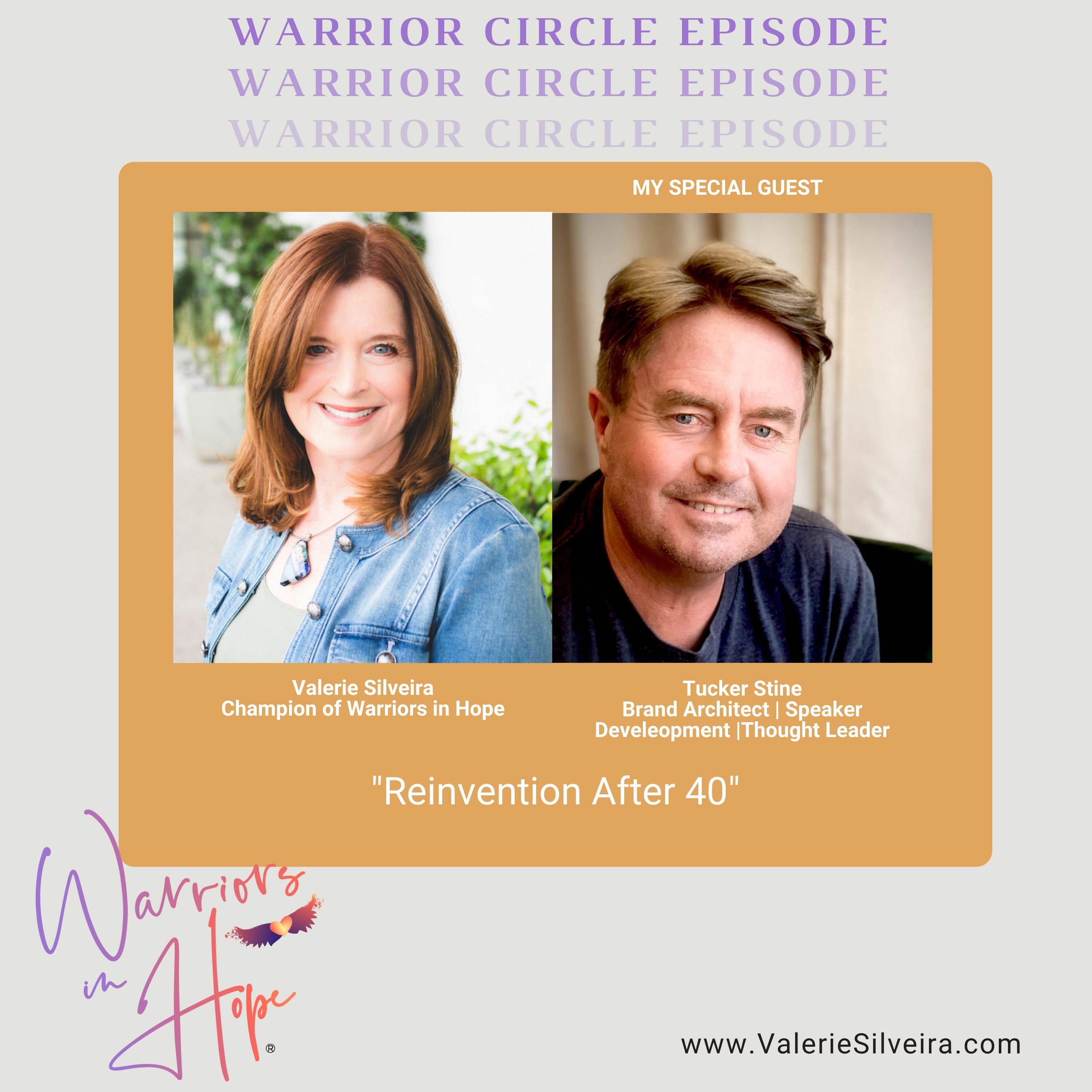 Reinvention After 40 with Tucker Stine