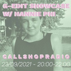 G-Edit invites Hannie Phi 23.09.21