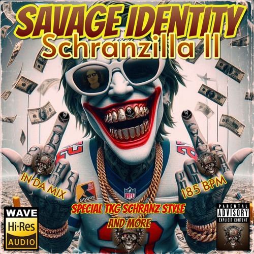 SAVAGE IDENTITY Schranzilla II By Def Cronic  Schranz & Hardtechno 185 Bpm (tracklist inclued)