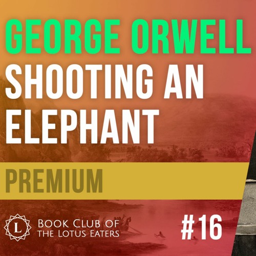 Stream PREVIEW Orwell's Shooting an Elephant by