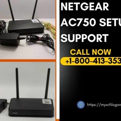 Netgear AC750 Setup Made Easy - Contact MyWiFiLogon At +1 - 800 - 413 - 3531