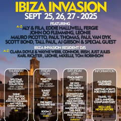 Ibiza Invasion Mix (Irish Set) 2025