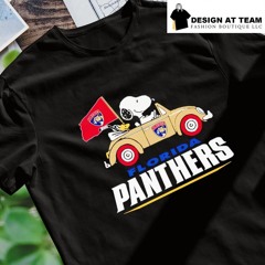 Snoopy riding car Florida Panthers national champs NHL shirt