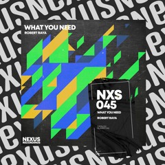 Robert Raya - What You Need [NEXUS RECORDINGS]