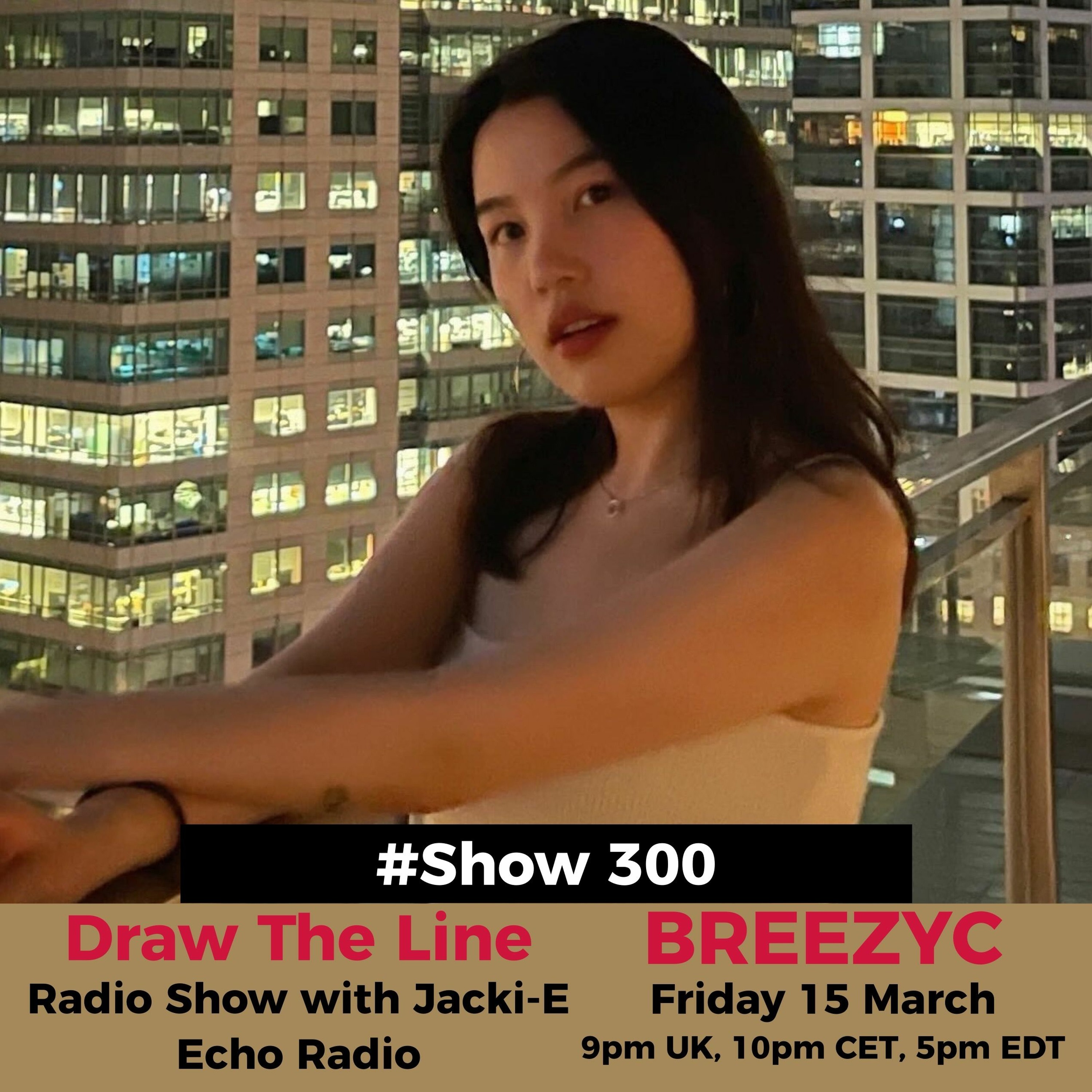 Jacki-E and Draw The Line Radio Show