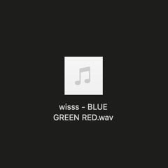BLUE GREEN RED (feat. Drake)