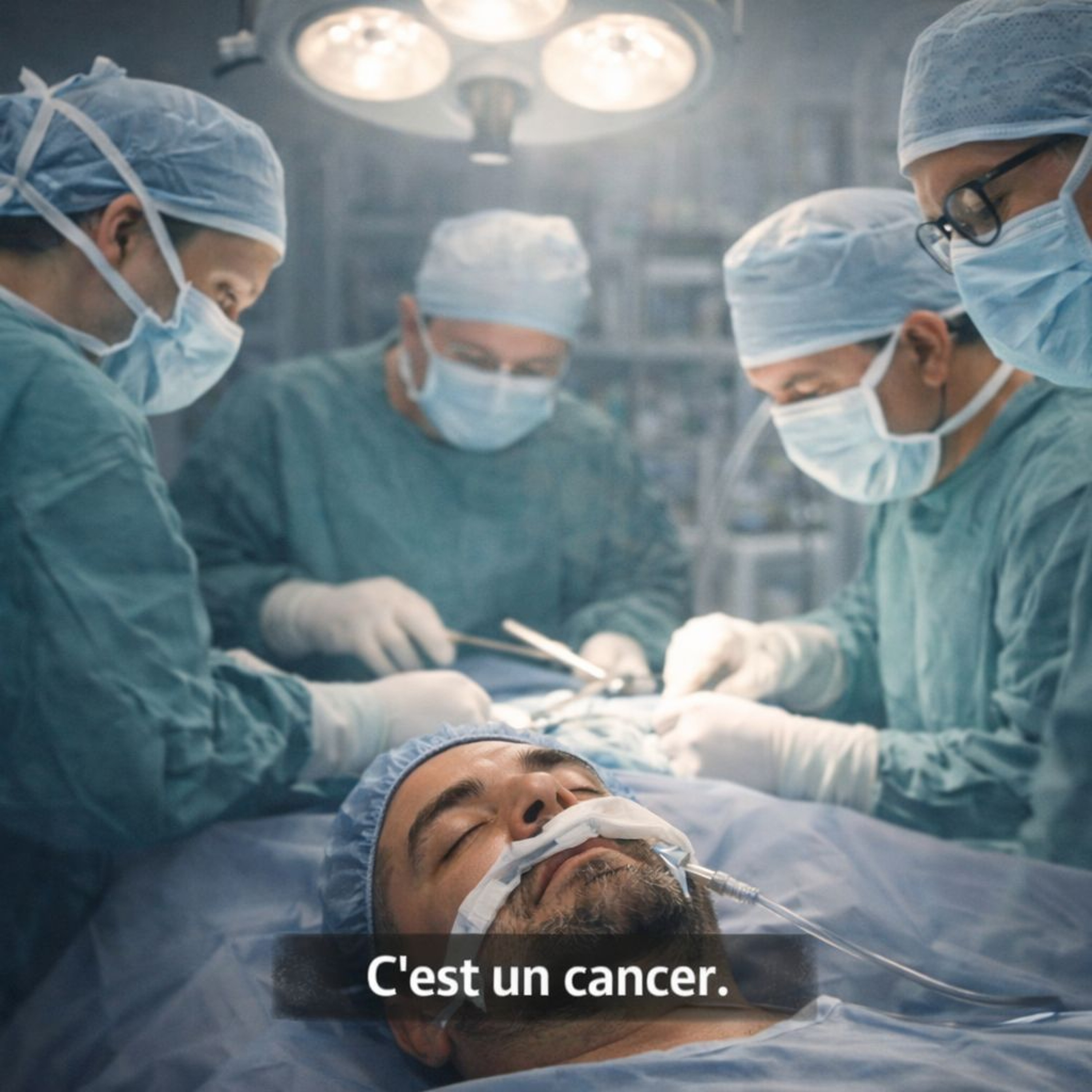 « Diagnostic : cancer agressif. Pronostic : handicap. Résultat : guérison. » 374