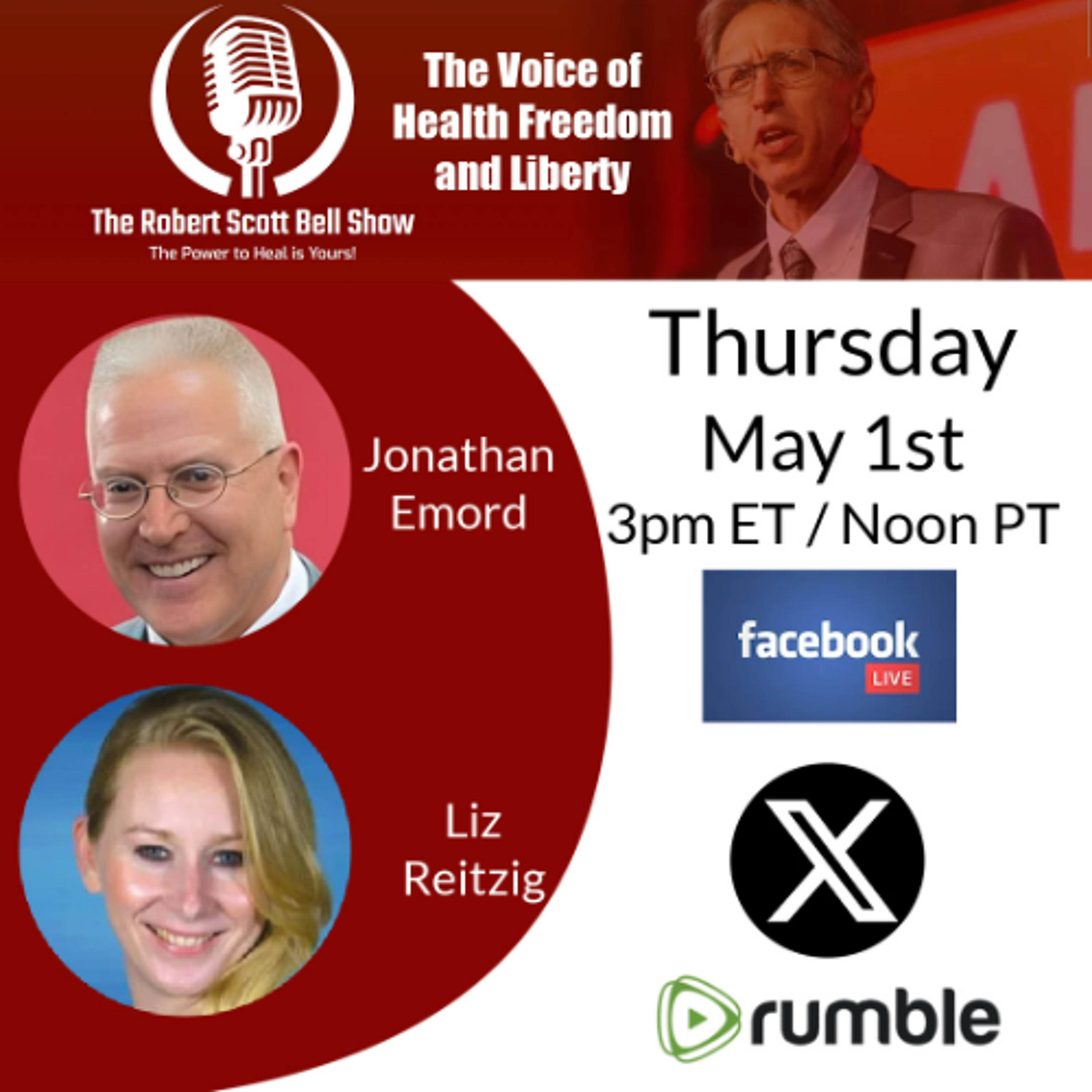 Jonathan Emord, HHS Child Trafficking, GRAS Reform Surges, DickDurbin Quits, Liz Reitzig, Food Security - The RSB Show 5-1-25