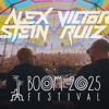 ALEX STEIN B2B VICTOR RUIZ  @ BOOM FESTIVAL 2025 - Peak Time Techno DJ mix artwork - Electronic music tracklist cover image