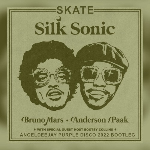 PREVIEW - Bruno Mars  - Skate ( Angel Deejay Purple Disco 2022 Bootleg) free download