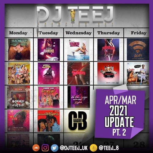 @DJTEEJUK | NASTIEST FREAK 😈 DANCEHALL MIX 2021 | MAR/APR UPDATE PT2 | Snap: Teej_8