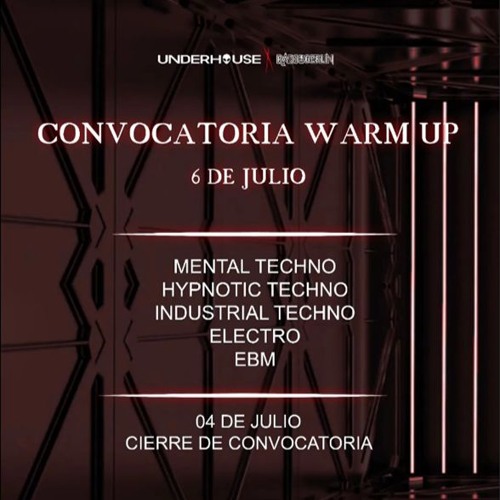 Convocatoria Underhouse X Radio Berlin