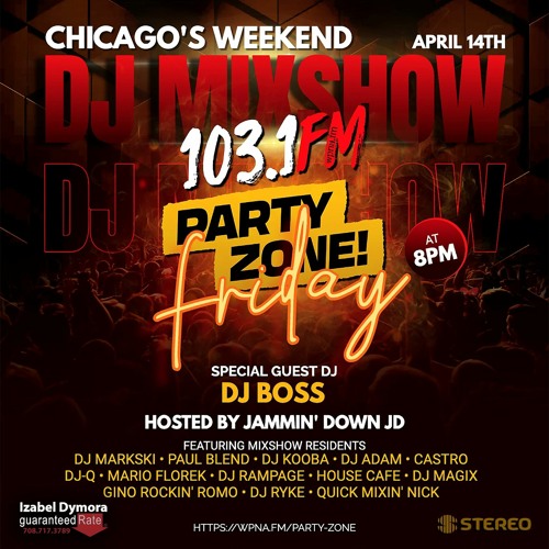 103.1FM Party Zone_April_142023 Guest Mix