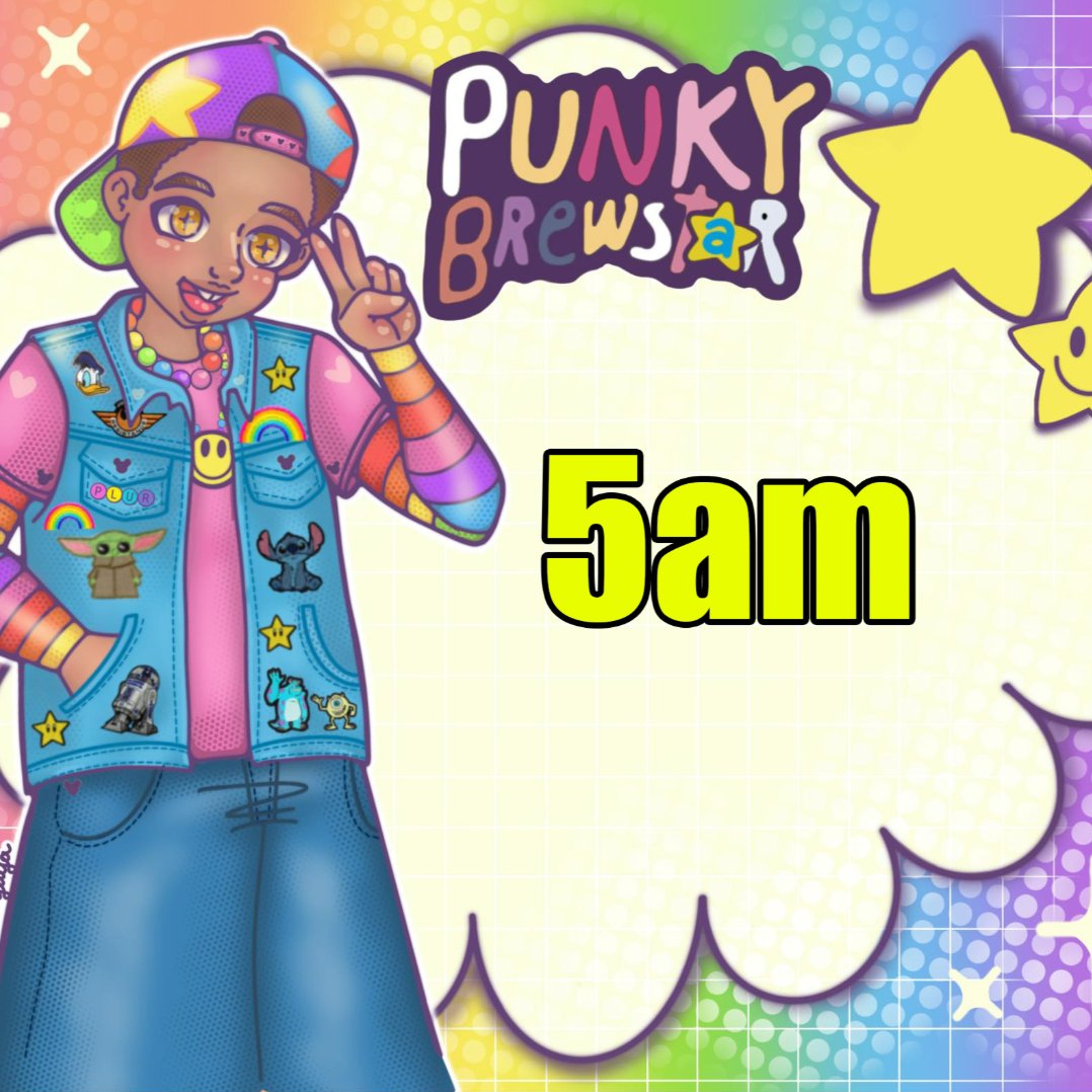 Punky Brewstar 5am episode artwork