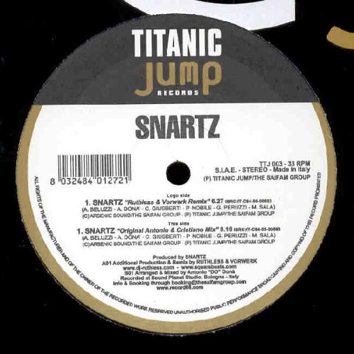 Snartz - Snartz (Antonio & Cristiano Mix)