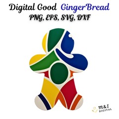 Holiday svg & Gingerbread art  #3
