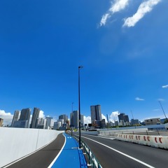 the distant sky