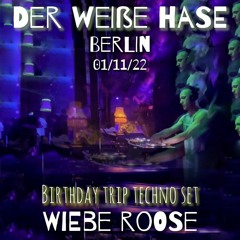 Wiebe Roose BDay Set at Der Weisse Hase Berlin 01.11.2022
