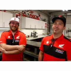 Brayden Kalte And Justin Petker 2023 Honda GDR Fox Media Day