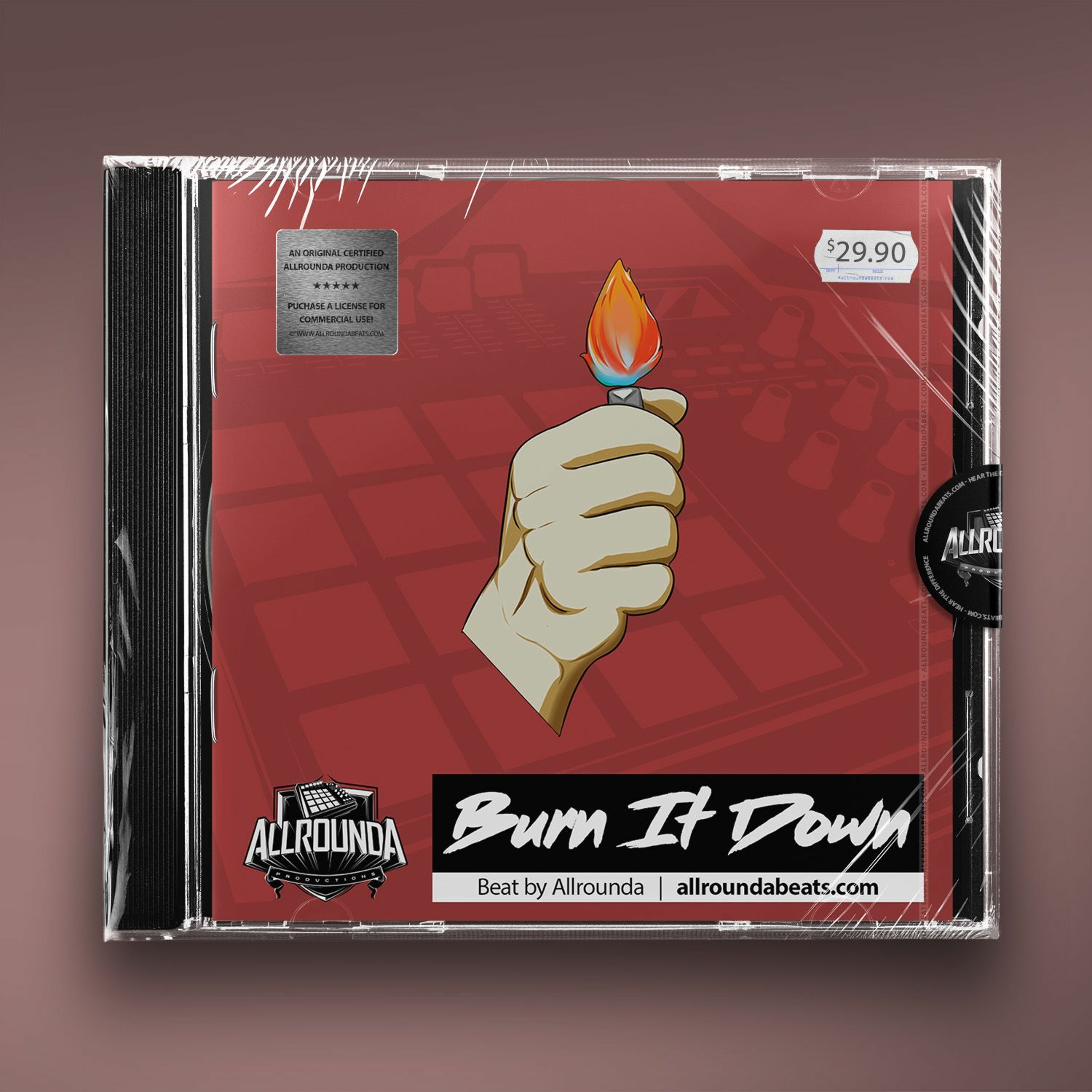 "Burn It Down" ~ Dark Rap Beat | Eminem Type Beat Instrumental episode artwork