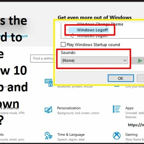Stream How To Change Windows 10 Shutdown Sound from Becky Strickland