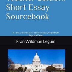 Book Short Essay Sourcebook: for the United States History and Government Regents