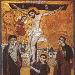 Alexandrian mournful ⲁ̀ⲅⲓⲟⲥ recitative tune (Arabic + English)