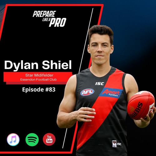 #83 - Dylan Shiel Gun Midfielder for the Essendon Football Club