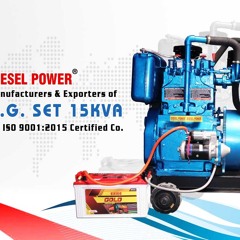 Diesel Engine Generator Double Cylinder Air Water Cooled