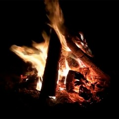 Crackling Campfire Sounds at Night (NOW ON SPOTIFY)