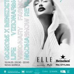 Industrial music march for fashion event GO! 2025 x Benedetti Life