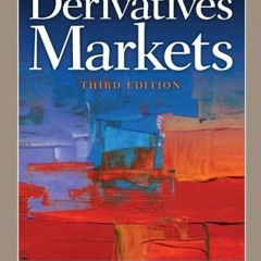 @# Derivatives Markets, Pearson Series in Finance  @Textbook#