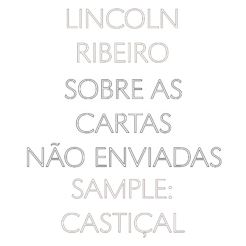 Sobre as Cartas Não Enviadas (sample: Castiçal)