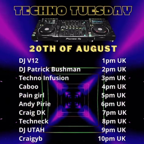 TECHNECK NRG RADIO 20/08/24