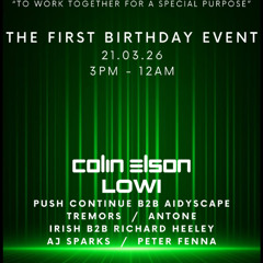 Collaborate 1st Birthday 21st March 2026