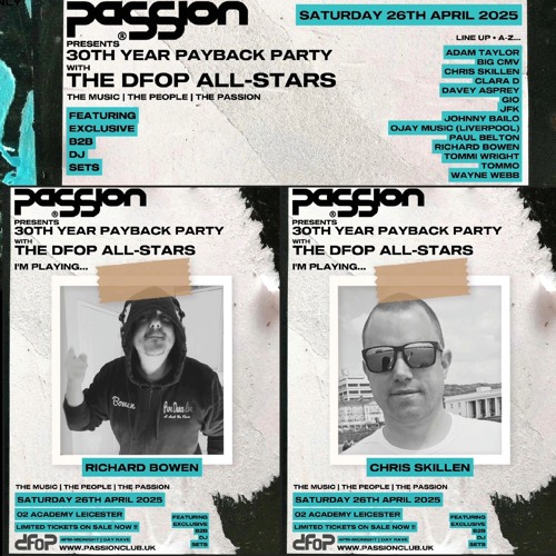 Richard Bowen & Chris Skillen. Live at PaSSion, DFOP All Stars. 26.04.25