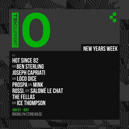 Ben Sterling B2B Hot Since 82 @ Brooklyn Storehouse NYD 2025