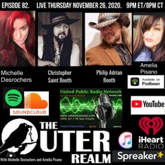The Outer Realm With Michelle Desrochers and Amelia Pisano Guest Chrispher Saint Booth & Philip Adrian Booth