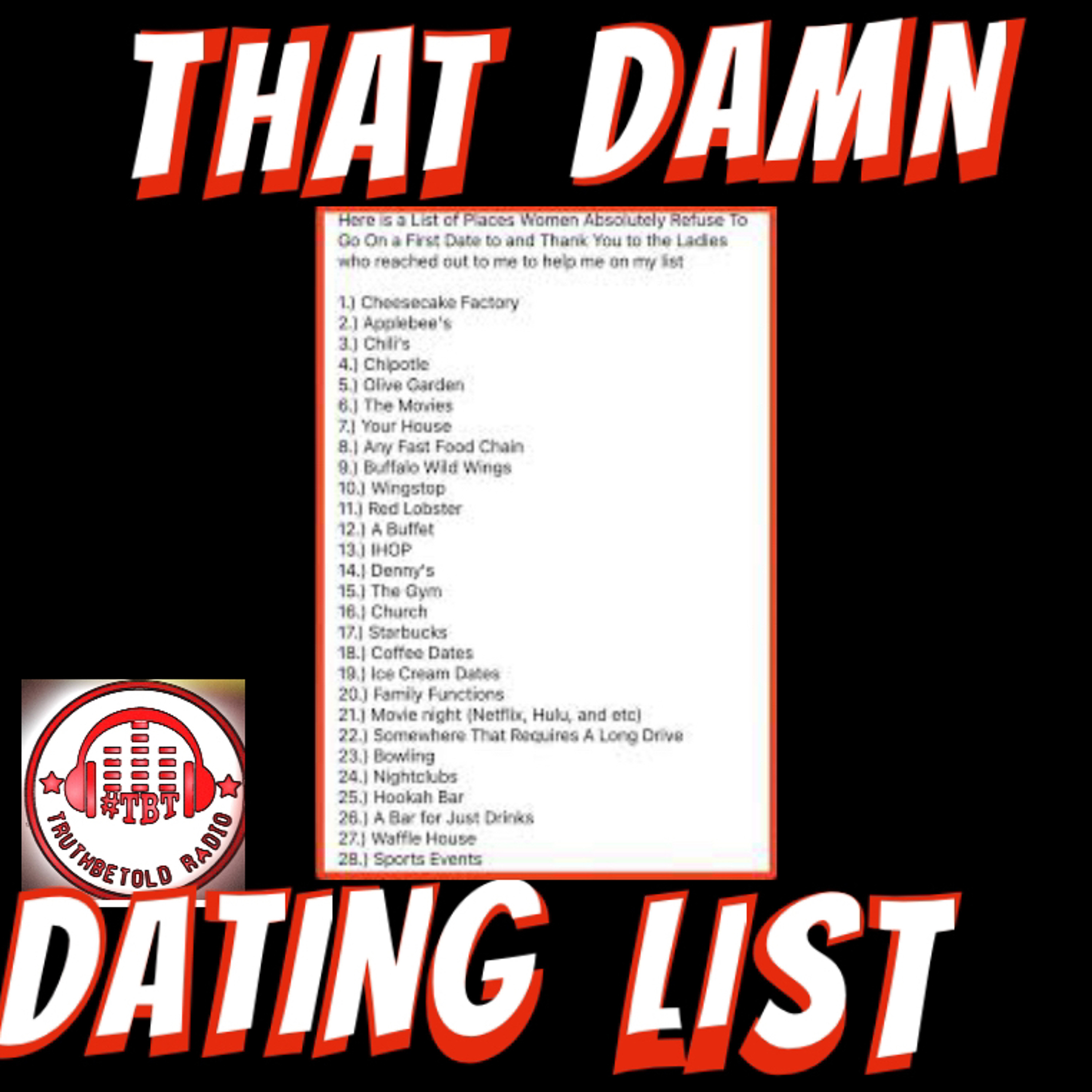 Ep. 101 - That Damn Dating List episode artwork