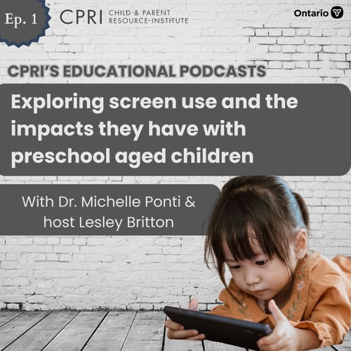 Screen use in preschool children: promoting health and development in a digital world