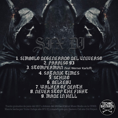 SFX DJ - Made in Hell Lp - Never Stop The Fight